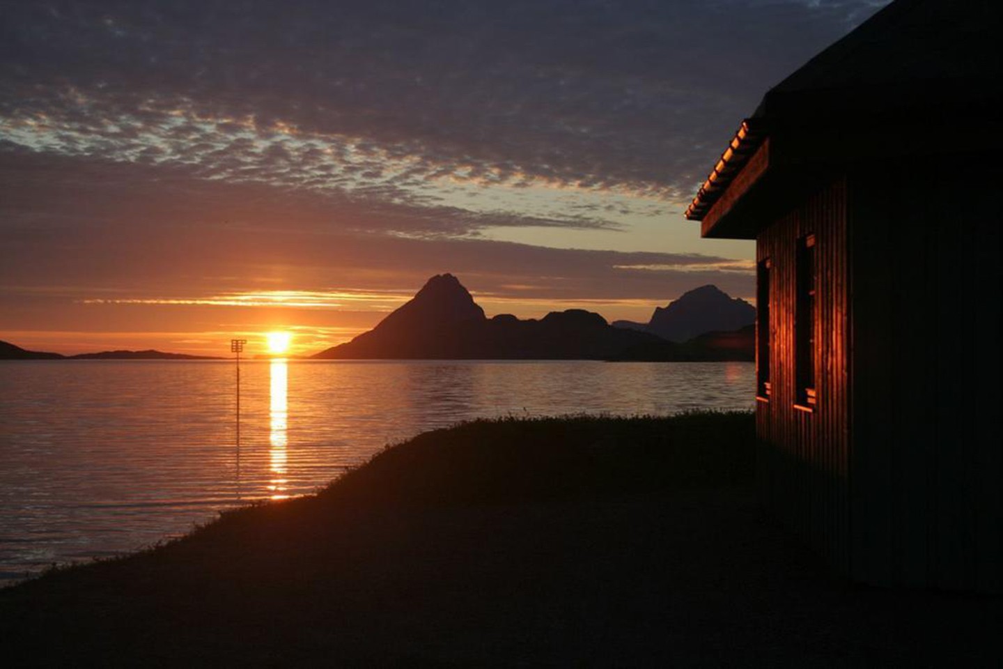 Kråkberget, Fjordcamp kampeerhut