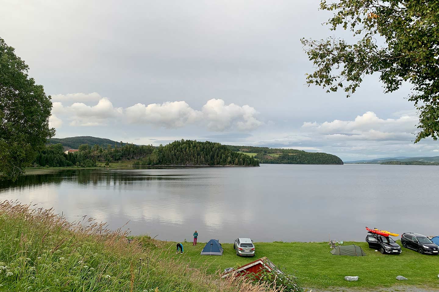 Steinkjer, Føllingstua Camping kampeerhut