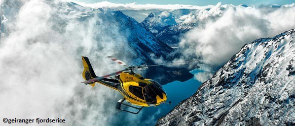Afbeelding van Helikoptervlucht Noorwegen Geiranger Fjordservice