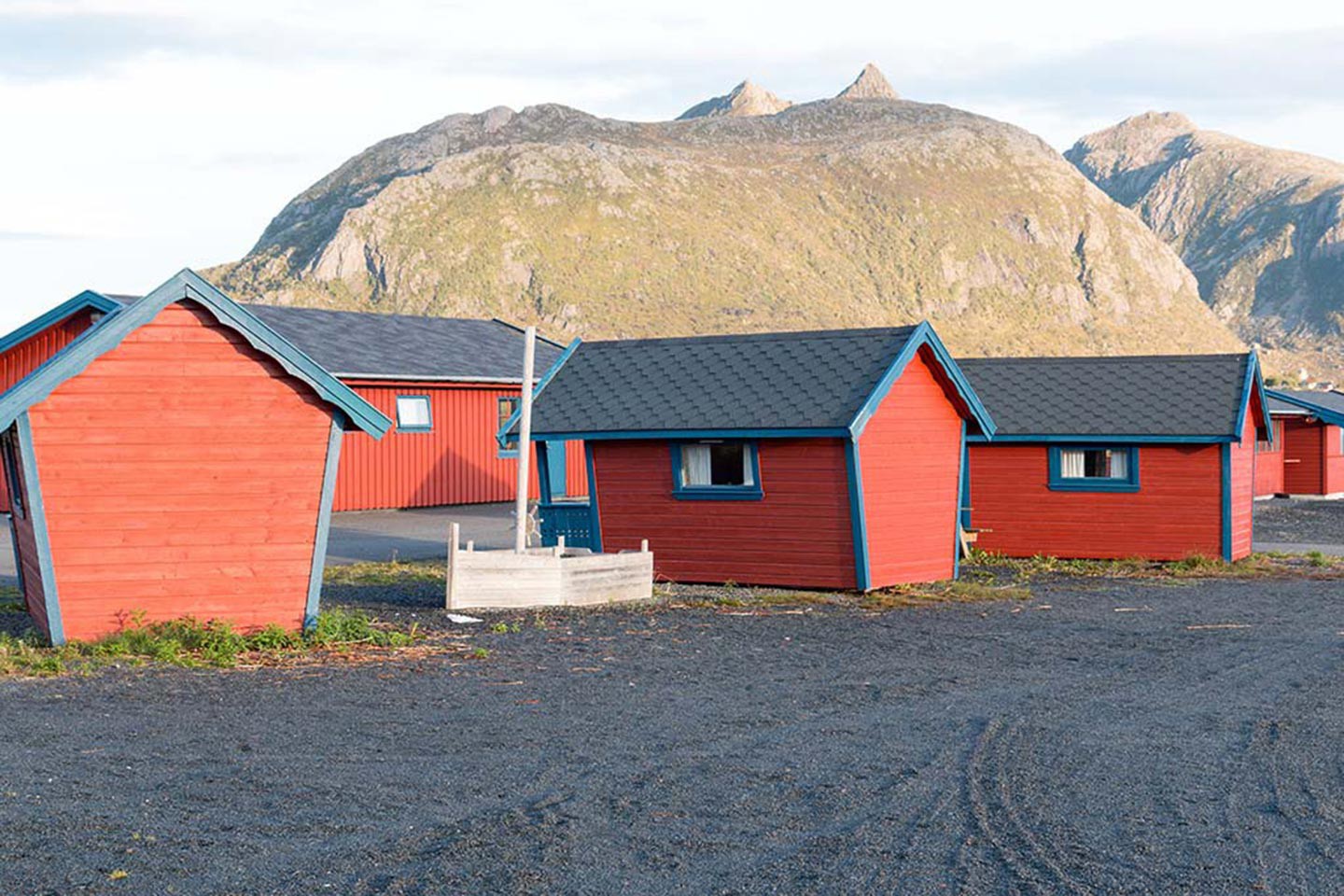 Kråkberget, Fjordcamp kampeerhut