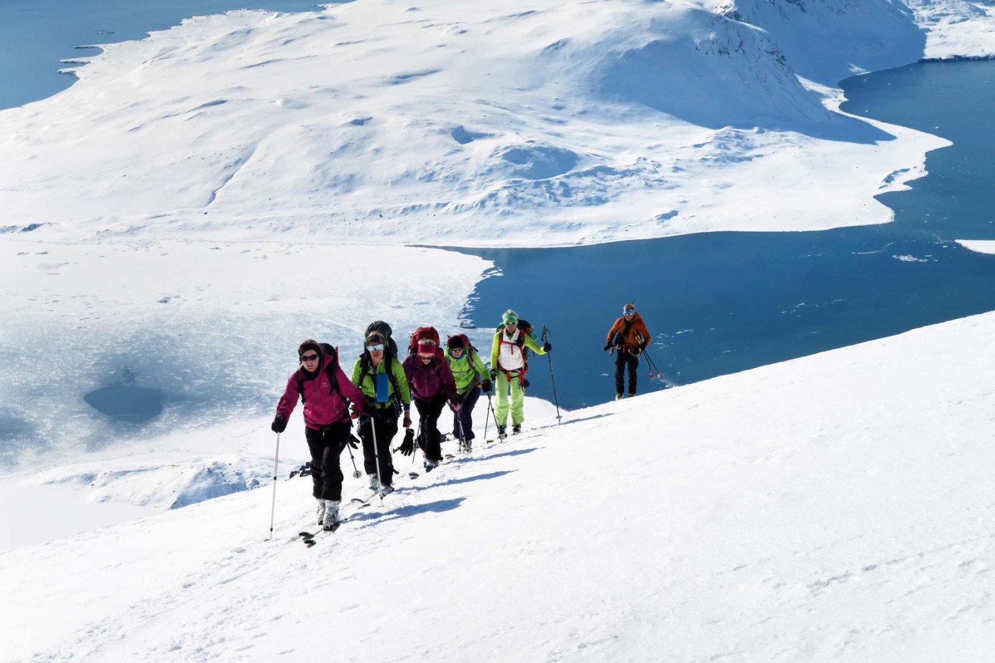 Randonnée skiën Spitsbergen