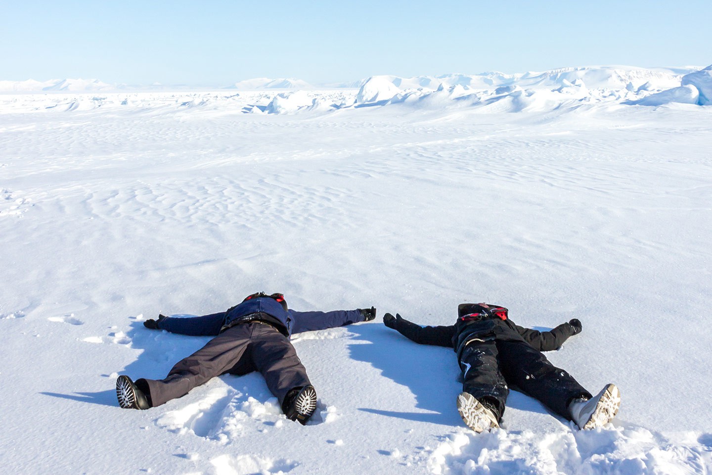 Afbeelding van Sneeuw Personen Spitsbergen Norge Reiser Ramon Lucas