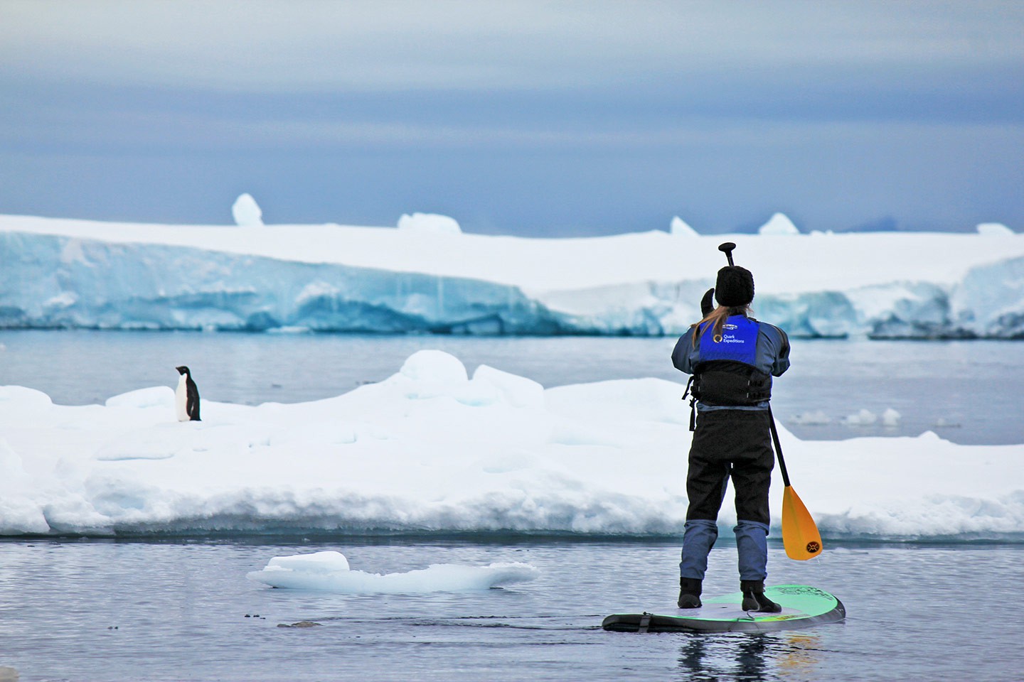 Stand up Paddling Antarctica