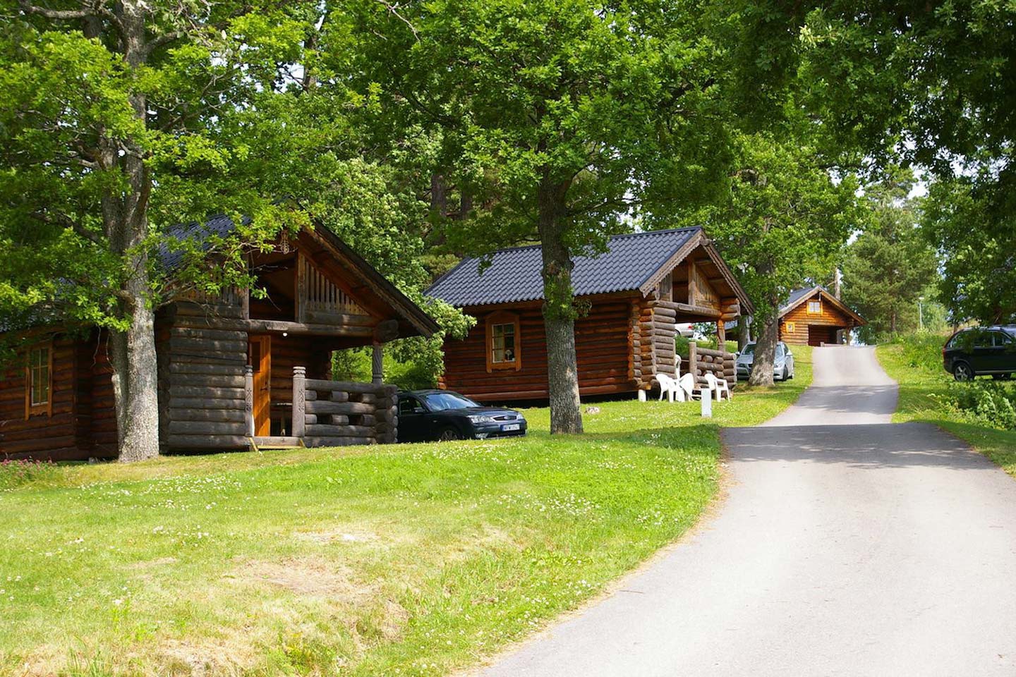 Valdemarsvik, Grännäs Camping kampeerhut