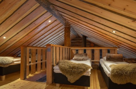 Inari Wilderness Hotel Log Cabin Loft