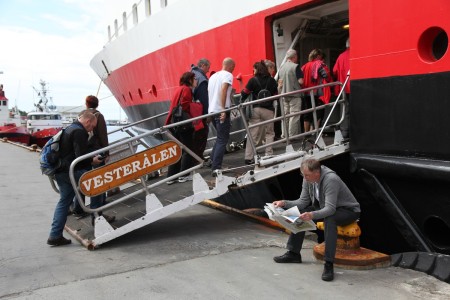 Ms Vesteralen Boarding Axel M Mosler Dortmund Hurtigruten