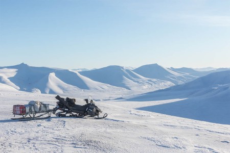 Sneeuwscootertocht Spitsbergen 1