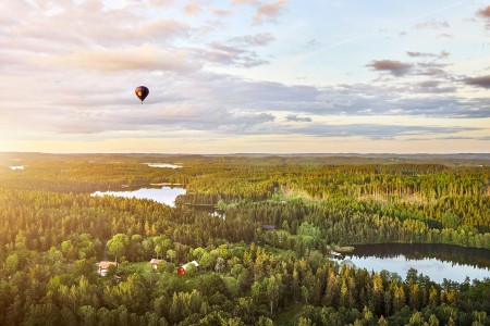 Vakantie Rondreis Zweden Magnus Patrik Svedberg Hot Air Balloon